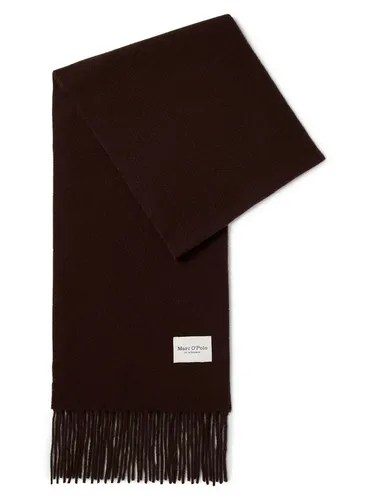 Fransentuch MARC O'POLO aus softer Schurwolle in braun von Marc O'Polo