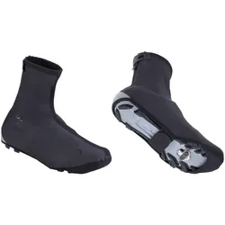 BBB Überschuhe WaterFlex 3.0 43/44 schwarz - Fahrradschuhe mit 2 mm WaterFlex-Material für besten Schutz bei Regen, reflektierende Elemente erhöhen die Sichtbarkeit im Dunkeln.