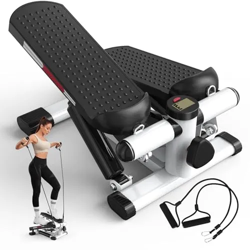 JASPORT Mini-Stepper ST1 2-in-1 mit Widerstandsband