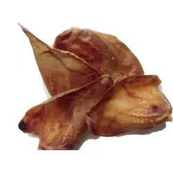 Kaureks Natur Hundeleckerlies Schweineohren 50 Stk. – 100% natürliche Kausnacks für Hunde - Hundefutter: Getrocknete Schweineohren sind ein gesunder, natürlicher Kausnack, der die Zahnpflege unterstützt und voller Nährstoffe steckt. Ideal als Leckerli oder Belohnung für alle Hunde.