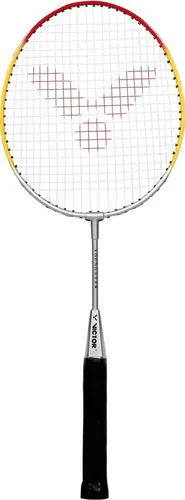 VICTOR Badmintonschläger Youngster silber - besaitet
