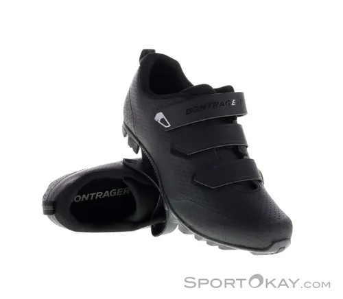 Bontrager Quantum Herren MTB Schuhe - Schwarz - Größe 46 - Fahrradschuhe für Mountainbiking, mit rutschfester Sohle und optimalem Halt für besten Fahrkomfort auf jedem Terrain.