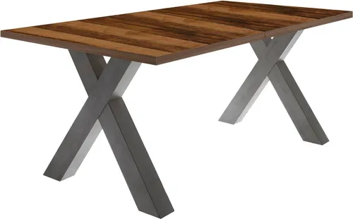 Mäusbacher Esstisch Mister TOPSELLER! (OTTOs Choice), mit Auszug (160-210 cm), Gestell in X-Form