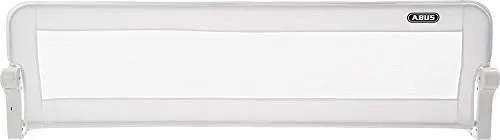 ABUS Bettgitter Eric für Babys und Kinder - Rausfallschutz für Elternbetten, Kinderbetten, Familienbetten - faltbar für Reisen - 2er Set (150 cm) - Weiß