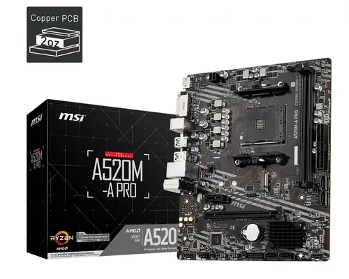 MSI A520M-A PRO Mainboard