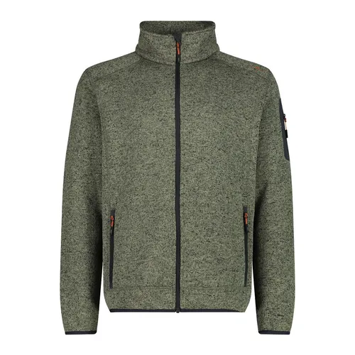 CMP MAN Jacket sage-antracite (20ET) 54 - Funktionsjacke für Herren, atmungsaktiv und strapazierfähig aus 100% Polyester, ideal als Midlayer oder äußere Schicht für Outdoor-Aktivitäten.
