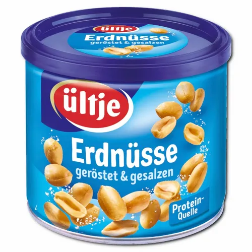 Ültje Erdnüsse geröstet und gesalzen 180g von ültje