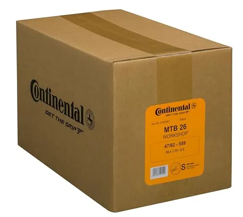 Continental Unisex – Erwachsene Fahrradschlauch-1032692000 Fahrradschlauch, schwarz, 26 Zoll