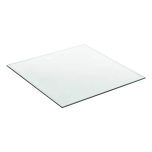 [neu.haus] Glasplatte 'Glasgow' 70x70cm - Bauglas - Hochwertige ESG Glasplatte, perfekt für DIY-Tische und als Schutz für vorhandene Tischplatten. Maße: 70x70 cm, 8 mm dick.