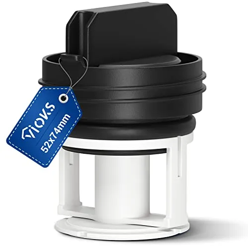 VIOKS Flusensieb Ø52mm Ersatz für Bosch Flusensieb 00614351 - Flusensieb Siemens iQ300 iQ500 iQ700, Bosch Varioperfect Serie 4 & Ersatzteile für Waschmaschine