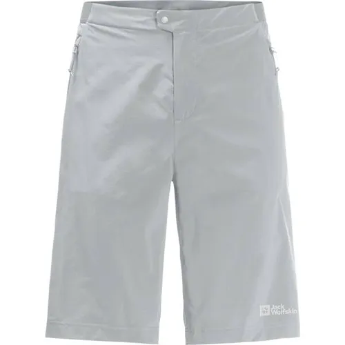 Jack Wolfskin PRELIGHT SHORT M Outdoorhose grau XL (54/56) in silber von Jack Wolfskin