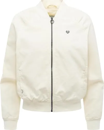 Ragwear Damen Yotimo Bomberjacke in Ivory, Gr. L in weiß von ragwear
