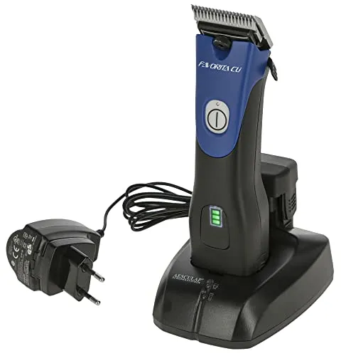 Produktbild Kerbl Aesculap Favorita CLi, Schermaschine mit 2 Akkus, Nachtblau, Modell 2022, GT236-NB