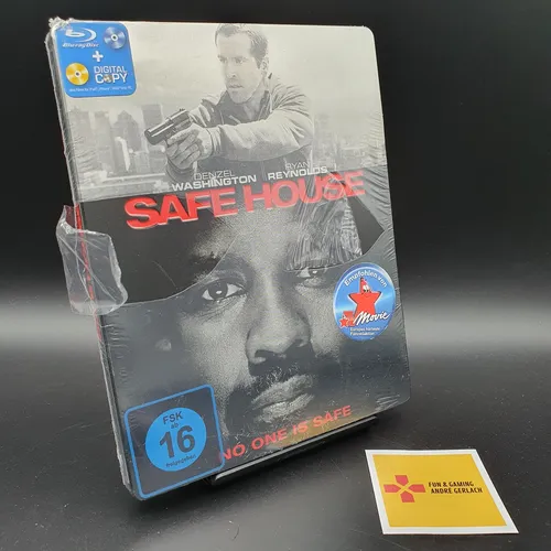 Blu-Ray Safe House Steelbook  Zustand: Neu