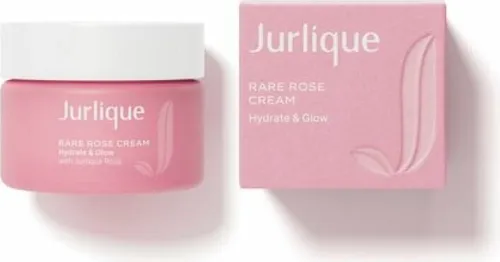 Jurlique Moisture Plus Rare Rose Cream 50 ml - Gesichtspflege für normale und trockene Haut, spendet intensive Feuchtigkeit und sorgt für ein genährtes, volles Hautbild.