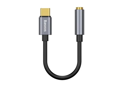 Baseus Adapter für USB-C-Kopfhörer/Miniklinke 3,5 mm DAC 24 Bit 48 KHz USB-Adapter