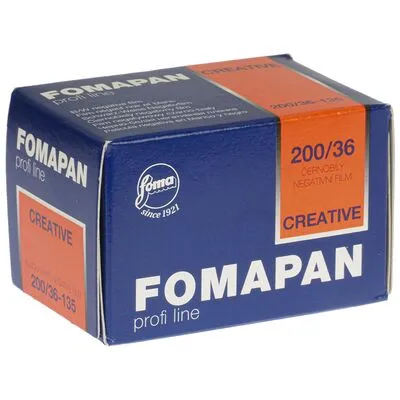 Foma Fomapan 135-36 SW Negativfilm 200 Creative