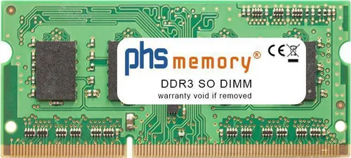 PHS-memory 4GB DDR3 für Lenovo M30-70 (MCF37GE) RAM SO DIMM PC3L-12800S 2Rx8, 4 GB, 1 x 4 GB, DDR3, 1333 MHz, 204-pin SO-DIMM