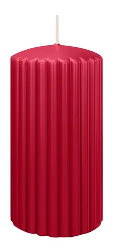 Wiedemann Kerzen Adventskerze Rillen Altrot 150 x Ø 80 mm, 4 Stück - Hochwertige Rillenkerzen von Wiedemann, hergestellt in Deutschland. Diese stumpfen Kerzen brennen ruß- und tropffrei und bieten eine Brenndauer von bis zu 69 Stunden. Ideal für festliche Anlässe.