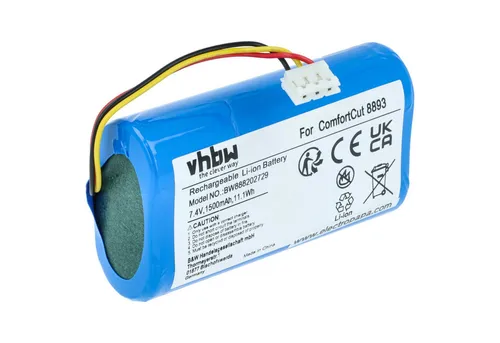 vhbw Akku passend für Gardena ComfortCut 8895, 8893 Elektrowerkzeug (1500 Akku Akku Li-Ion 1500 mAh (7,4 V), Leistungsfähiger Austausch-Akku für Werkzeug Powertools wie