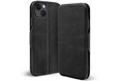 CoolGadget Handyhülle Business Premium Hülle Für iPhone 13 6,1 Zoll, Handy Tasche mit Kartenfach für Apple iPhone 13 Schutzhülle
