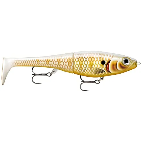 Rapala - X-Rap Peto Angelköder - Kunstköder mit weichem Fischschwanz - Süßwasser Spinnköder - Lauftiefe 0.5-1m - Fischköder 14cm, 39g - Hergestellt in Estland - Live Perch