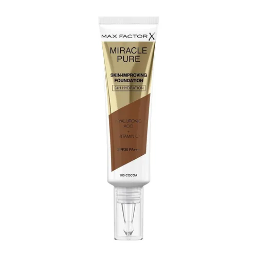 Produktbild Max Factor Foundation Miracle Pure SPF 30 Cocoa 100 30ml