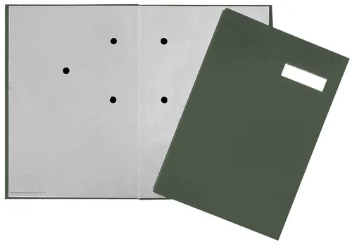 PAGNA Unterschriftenmappe ECO 20 Fächer Eco grün