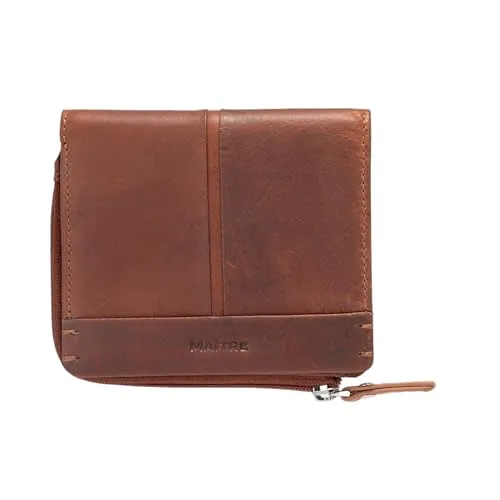 Maître Geldbörse Maitre - Damen Geldbörse Birkenfeld Alberta - Elegante Damen Geldbörse aus hochwertigem Rindsleder, ideal für stilbewusste Frauen, bietet viel Platz für Karten und Münzen.