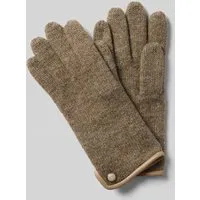 Roeckl Strickhandschuhe in beige von Roeckl