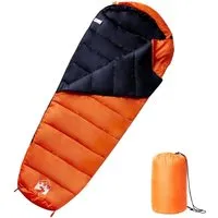 vidaXL Mumienschlafsack für Erwachsene 3 Jahreszeiten - Erlebe Komfort beim Camping mit diesem langlebigen und wasserfesten Mumienschlafsack. Ideal für Frühling, Sommer und Herbst, sorgt er für einen warmen und erholsamen Schlaf nach einem aktiven Tag im Freien.