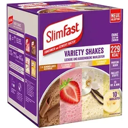 Slim Fast Pulver Probierpaket gemischt 368 g