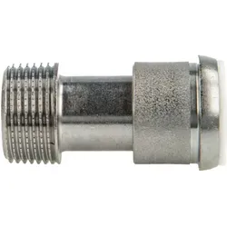 Tecuro - Heizkörper Ausgleichstülle Mit Eurokonus X 3/4 Zoll (dn20) Aussengewinde, Messing Vernickelt