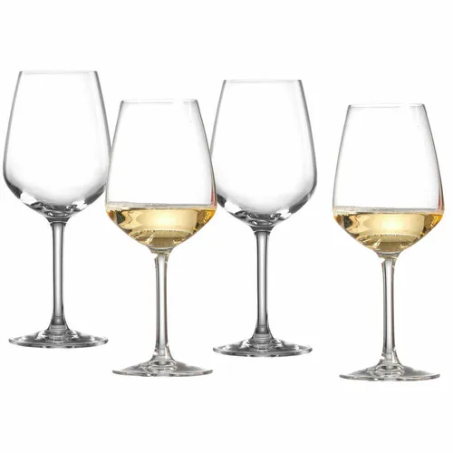 Ritzenhoff & Breker Weissweinglas Mambo 4er Set, Weingläser, Kristallglas 300 ml