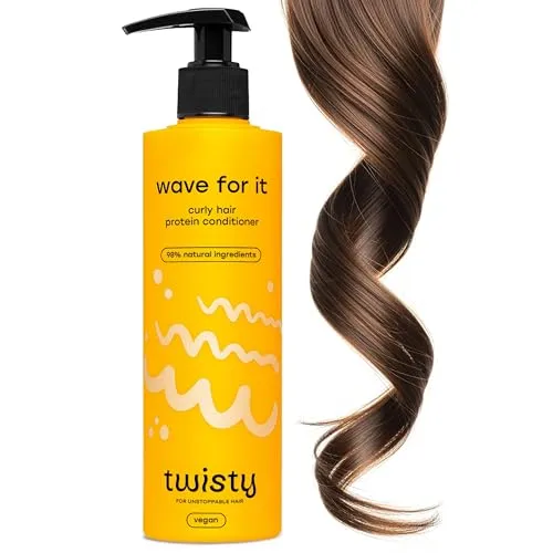 TWISTY Wave For It Locken Spülung Protein Conditioner – Naturlocken Haarspülungen & Conditioner - Locken Produkte - 280ml