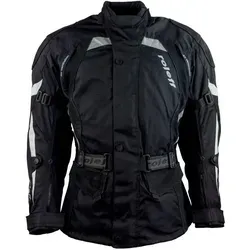 roleff Motorradjacke RO 594 S mit Sicherheitsstreifen – 5XL - Hochwertige Motorradjacke aus wasserdichtem Rindnubukleder mit reflektierenden Sicherheitsstreifen und Protektoren für optimalen Schutz, ideal für Sicherheitsbewusste Biker.