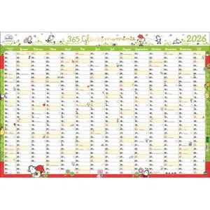 Heye Plakatkalender 22416, sheepworld Posterplaner, Jahr 2026, Jahresplaner, 14 Monate, 98 x 68cm (B1)