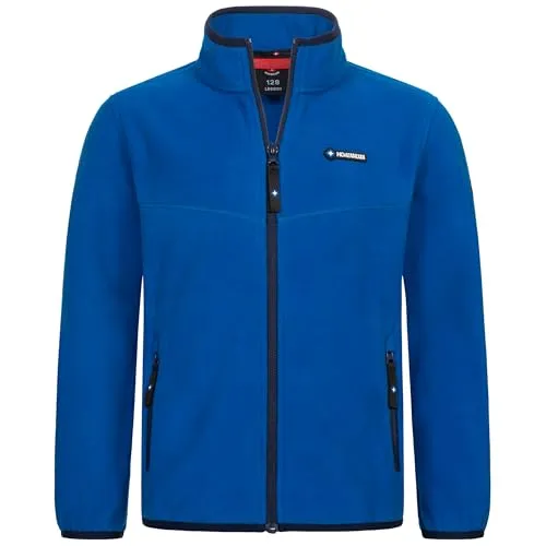 Höhenhorn Leggon Kinder Fleece Jacke Blau/Dunkelblau Gr. 140