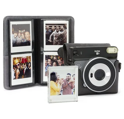 FUJIFILM Kameratasche Square SQ6 Accessory Kit (Kameratasche und Album) schwarz