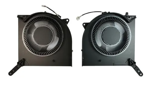 Power4Laptops 10-Volt-Version Ersatz Notebook Lüfter (Paar) kompatibel mit Lenovo Legion R9000K 2021