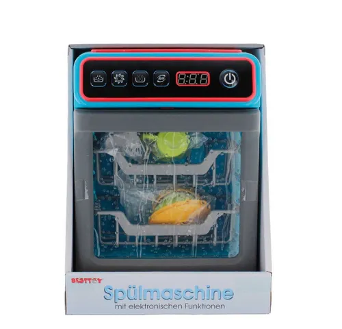 Besttoy Spielküche - Spülmaschine aus Kunststoff - Spielzeugküche für kreative Kinder, mit realistischen Funktionen und sicherem Kunststoffdesign. Ideal für stundenlangen Spielspaß!