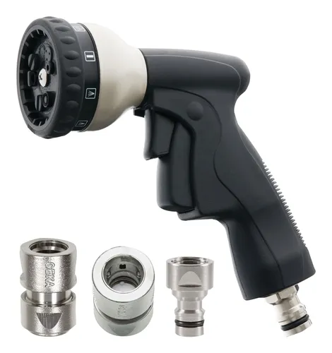 Geka Starterset Multibrause Z9 SZ - Hochwertiges Gartenbewässerungsset mit 9 Funktionen, ideal für präzise Bewässerung in Ihrem Garten.