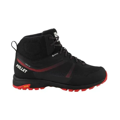 Millet Hike Up Mid Gore-Tex Herren Laufschuhe - Schwarz - Größe 42 - Wanderschuhe mit Gore-Tex für optimale Wasserdichtigkeit und Atmungsaktivität, perfekt für abenteuerliche Wanderungen.