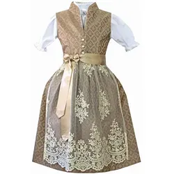 Dirndl Gelb von Alpenmärchen