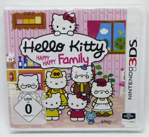 Hello Kitty - Happy Happy Family - Nintendo 2DS / 3DS - NEU