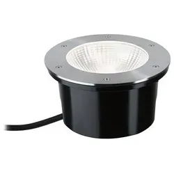 Paulmann Durea 200 94655 Bodeneinbauleuchte Edelstahl - Lampen: Robuste LED Bodeneinbauleuchte für begehbare Außenbereiche, rostfrei und wasserdicht, ideal für sichere Beleuchtung bei jedem Wetter.