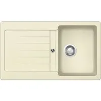 Respekta Austin Granit Einbauspüle 86 x 50 Vanille Creme in beige von Respekta