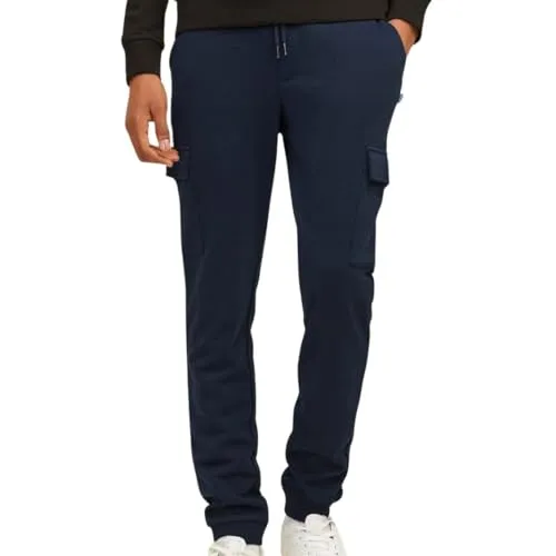 JACK&JONES JUNIOR JPSTGORDON JJBRADLEY Cargo Pant - Hosen für Jungen, stylische Cargo-Pants mit praktischen Taschen für einen coolen Look und höchsten Tragekomfort.