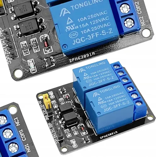 2-Kanal Relaismodul 24V – SPDT Optokoppler | 10A Schaltstrom | Kompakt 50x40x18mm | Arduino Steuerung