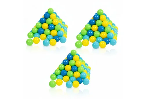 alldoro Bällebad-Bälle 300 Stück – Bunte Spielbälle für drinnen & draußen